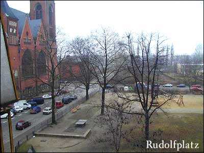 Blick auf den Rudolfplatz