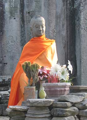 Buddha in Angkor Wat