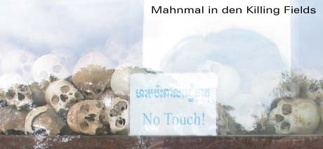 Mahnmal in den Killing Fields