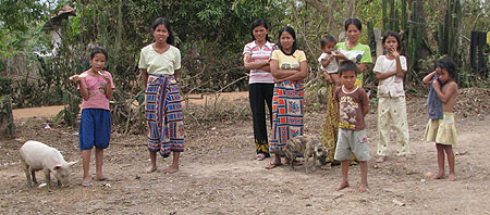 Familie in Tani