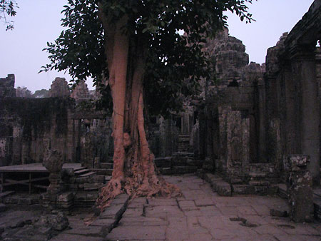 Bayon-Tempel im Morgengrauen