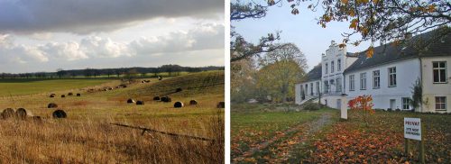 In Gottesgabe, Gutshaus und Ausblick