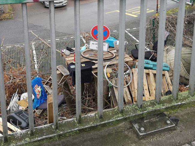 Obdachlosenbehausung