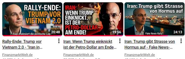 Youtube-Kanal Finanzmarktwelt